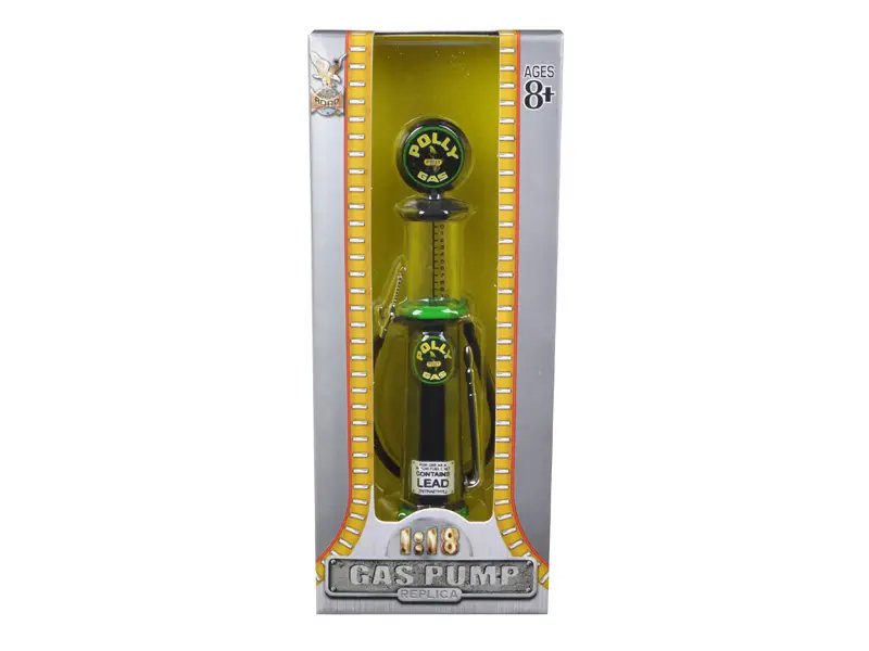 “Polly” Gasoline Vintage Gas Pump Cylinder 1/18 Diecast Replica by Road Signature