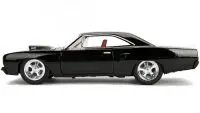 1970 Plymouth Road Runner 440 Diecast Model - Black & Red, Bigtime Muscle 1/24 by Jada