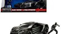 Lykan Hypersport Black Panther Diecast Model Car 1/24 - Marvel Avengers by Jada