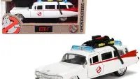 Buy Cadillac Ambulance Ecto-1 Ghostbusters Diecast Model - Jada Hollywood Rides 1/32