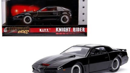 1982 Pontiac Firebird Trans Am K.I.T.T. Knight Rider Diecast Model by Jada - Hollywood Rides 1/32