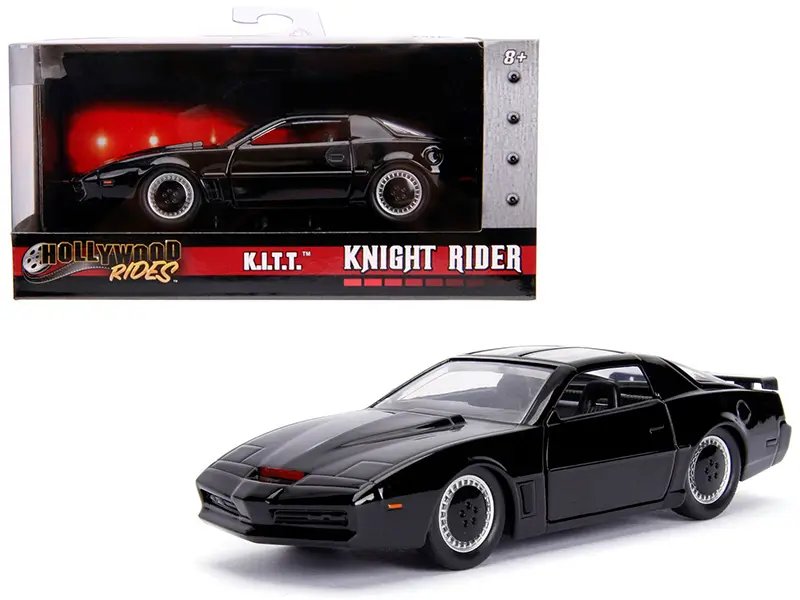 1982 Pontiac Firebird Trans Am K.I.T.T. Knight Rider Diecast Model by Jada – Hollywood Rides 1/32