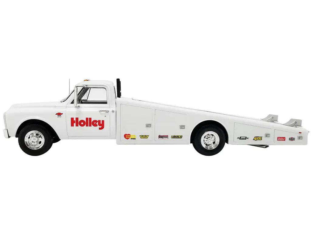 Limited Edition 1967 Chevrolet C-30 Ramp Truck Diecast Model – Holley Speed Shop Exclusive