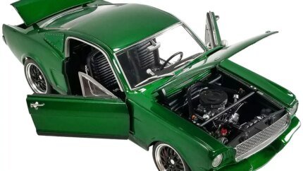1965 Shelby GT350R Green Hornet 1/18 Diecast Model Car - Limited Edition by ACME