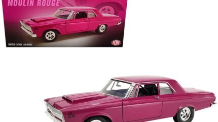 Rare 1965 Plymouth Belvedere Moulin Rouge 1/18 Diecast Model by ACME - Limited Edition of 264