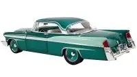Limited Edition 1956 Chrysler New Yorker St. Regis 1/18 Diecast Model by ACME - Mint Green Metallic