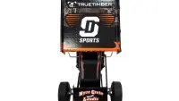 2022 Spencer Bayston #5 TrueTimber Camo Winged Sprint Car 1/18 Diecast by ACME - Rookie of the Year World of Outlaws