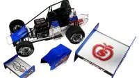 2023 Danny Dietrich #48 Winged Sprint Car 1/18 Diecast Model - World of Outlaws by ACME