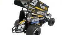 2023 Kasey Kahne #9 Winged Sprint Car Diecast 1/18 Model - World of Outlaws by ACME
