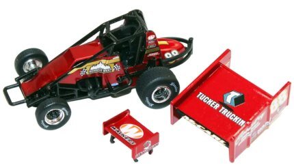 2023 Austin McCarl #88 Winged Sprint Car Diecast Model - World of Outlaws Collectible by ACME