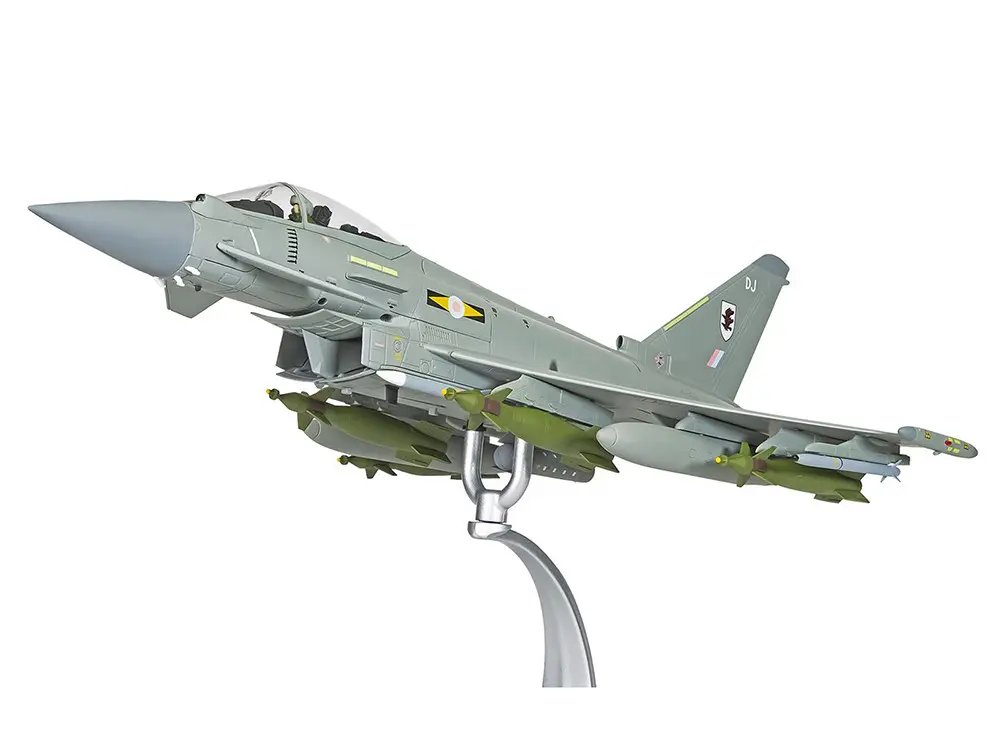 Eurofighter Typhoon FGR.4 RAF No.11 Squadron 1/48 Diecast Model by Corgi – Operation Ellamy Collectible