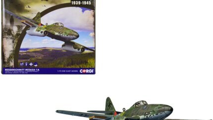 Messerschmitt Me262A-1A Diecast Model - German Luftwaffe 1945 by Corgi (1/72 Scale)