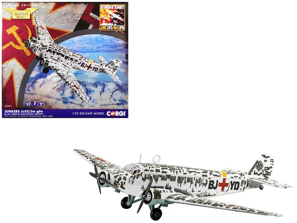 Discover the Iconic Junkers Ju-52/3M g6e BJ: A Vintage Aviation Masterpiece 3 Discover the Iconic Junkers Ju-52/3M g6e BJ: A Vintage Aviation Masterpiece - Image 3