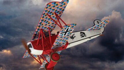 Fokker D.VII (OAW) Ltn. Kurt Monnington Jasta 18 1/48 Diecast Model by Corgi - The Aviation Archive