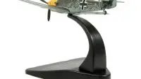 Messerschmitt Bf 109E-4 Diecast Model: Hauptmann Wolfgang Lippert 1/72 Scale by Oxford Aviation
