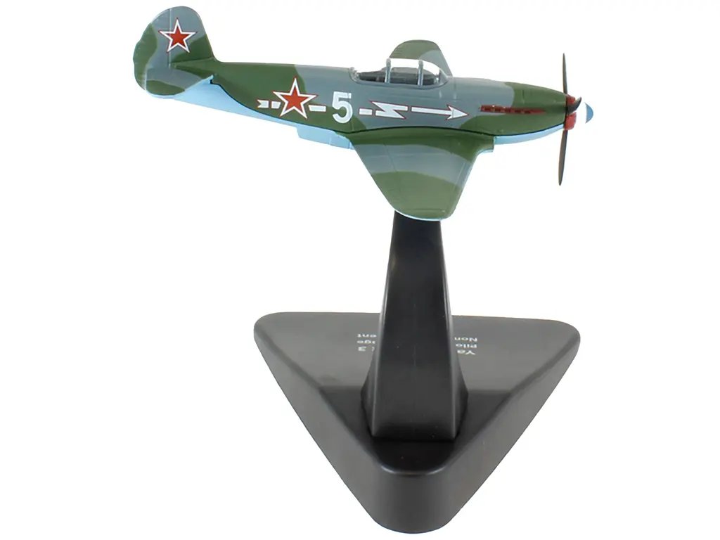 Yakovlev Yak-3 Roger Sauvage 1/72 Diecast Model – Oxford Aviation WWII Fighter