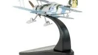 Gloster Gladiator MK II B Fighter - Fanrik Karlsson 1940 1/72 Diecast Model by Oxford Aviation