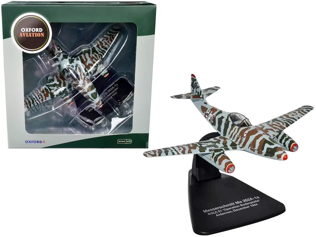 Buy Messerschmitt Me262A-1a Fighter Plane Model – 1/72 Diecast by Oxford Diecast