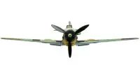 Messerschmitt Bf 109F-4 Diecast Model - Ofw. Eberhard von Boremski 9/JG3 Eastern Front 1942 - 1/72 Scale by Oxford Aviation