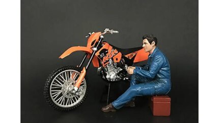 Mechanic Michael 1/12 Scale Figurine for Motorcycle Models by American Diorama