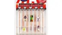 Limited Edition 1/64 Scale Farmers Market Diecast Set by American Diorama - 6 Piece Collectible