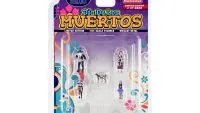Limited Edition Dia de los Muertos 5-Piece Diecast Set by American Diorama - 1/64 Scale Collectible Figures