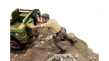4X4 Mechanic Figure for 1/18 Scale Models - American Diorama Collectible