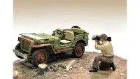Enhance Your 1/18 Scale Model Collection with American Diorama's 4X4 Mechanic Figure 7