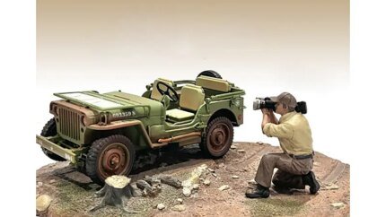 Enhance Your 1/18 Scale Model Collection with American Diorama's 4X4 Mechanic Figure 7
