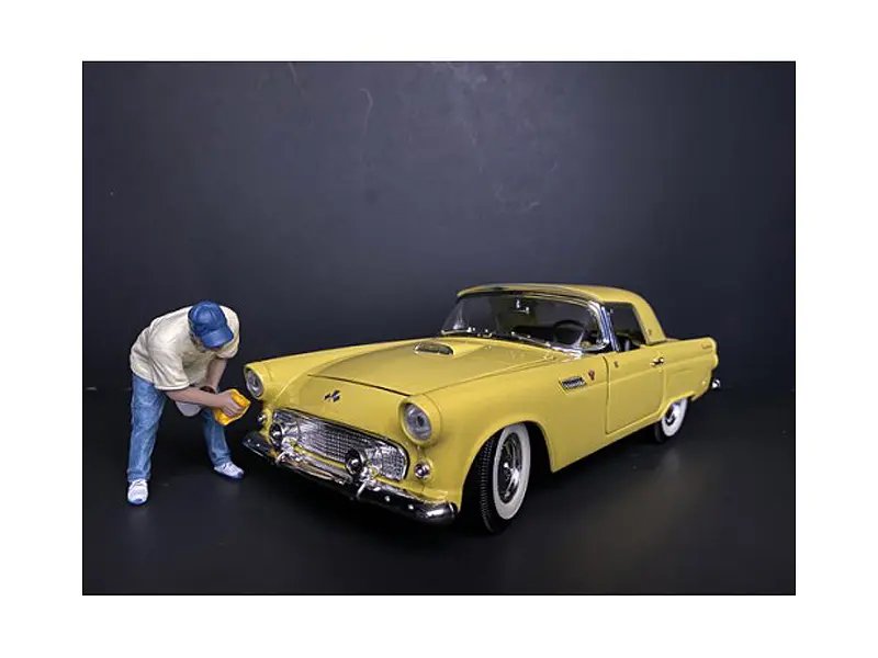Weekend Car Show Figurine VI for 1/18 Scale Models by American Diorama – Perfect for Collectors