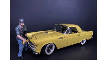 Weekend Car Show Figurine VII for 1/24 Scale Models by American Diorama - Perfect for Collectors