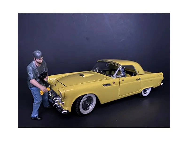 Weekend Car Show Figurine VII for 1/24 Scale Models by American Diorama – Perfect for Collectors