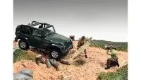 Enhance Your 1/43 Scale Models with American Diorama's 4X4 Mechanics Diecast Figure Set