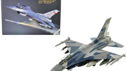 1/72 Diecast Model: Lockheed Martin F-16C Fighting Falcon 'Splinter 64th AGRS Nellis AFB' by Air Force 1