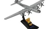Authentic Boeing B-29 Superfortress 'Bockscar' 1/144 Diecast Model with 1/72 'Fat Man' Bomb Replica by Air Force 1
