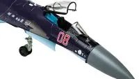Buy Sukhoi Su-35 Fighter Aircraft #08 1/72 Diecast Model - Russian Air Force Collectible