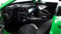 2017 Nickey Chevrolet Camaro SS 1LE Krypton Green Diecast Model 1/18 by Auto World