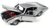 1968 Oldsmobile Cutlass Hurst: Iconic Muscle Car in Peruvian Silver Metallic
