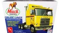 Build Your Dream: AMT 1/25 Scale Mack Cruise-Liner Truck Model Kit