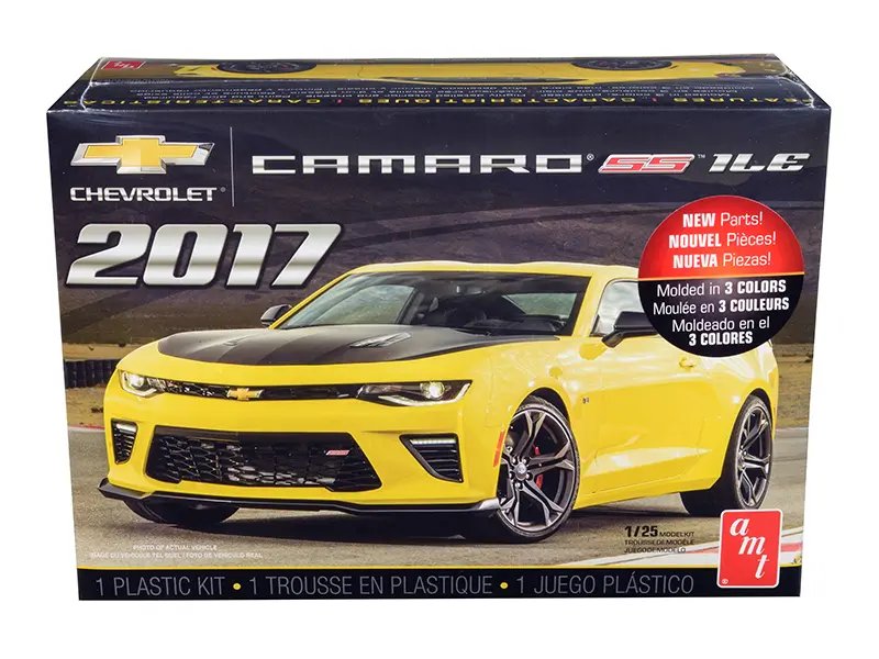 Build Your Dream: 2017 Chevrolet Camaro SS 1LE 1/25 Scale Model Kit by AMT
