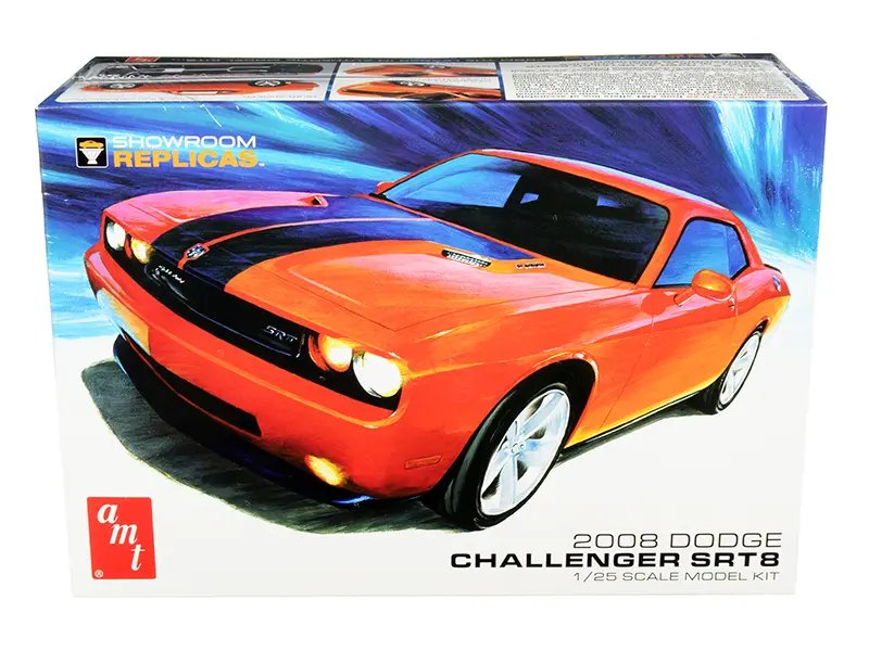 Build Your Dream: 2008 Dodge Challenger SRT8 1/25 Scale Model Kit by AMT