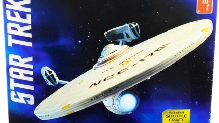 AMT U.S.S. Enterprise NCC-1701 Refit Starship Model Kit - 1/537 Scale 'Star Trek