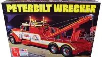 Build Your Own Peterbilt Wrecker Tow Truck: AMT 1/25 Scale Model Kit