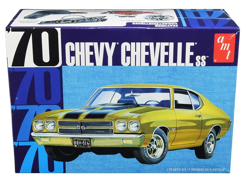Build Your Dream: 1970 Chevrolet Chevelle SS 1/25 Scale Model Kit by AMT