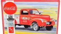 Build the 1940 Willys Gasser Pickup Truck Coca-Cola Model Kit - 1/25 Scale by AMT
