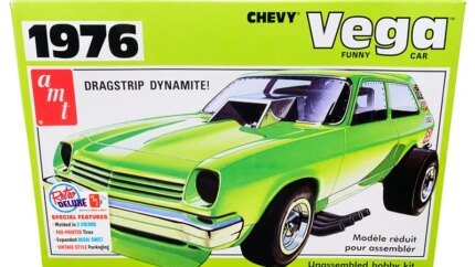 Build Your Own 1976 Chevrolet Vega Funny Car: AMT 1/25 Scale Model Kit