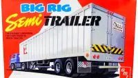 AMT 1/25 Scale Big Rig Semi Trailer Model Kit - 2-in-1 with Pallets