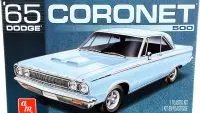 1965 Dodge Coronet 500 1/25 Scale Snap Model Kit by AMT – Skill Level 2 Classic Car Replica