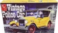 Build Your Own 1927 Ford T Vintage Police Car: AMT 1/25 Scale Model Kit
