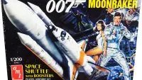 Build the Iconic Moonraker Space Shuttle Model Kit - 1/200 Scale by AMT